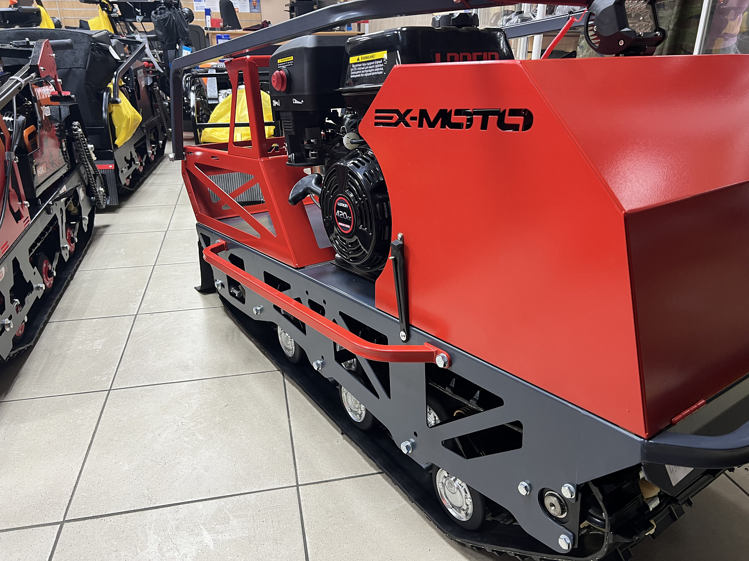 Мотобуксировщик EX-MOTO SNOWDOG S500 15л.с в Иркутске