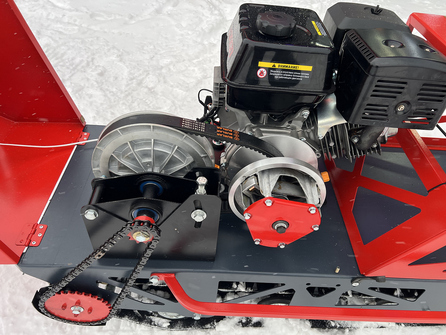 Мотобуксировщик EX-MOTO SNOWDOG S500 15л.с в Иркутске