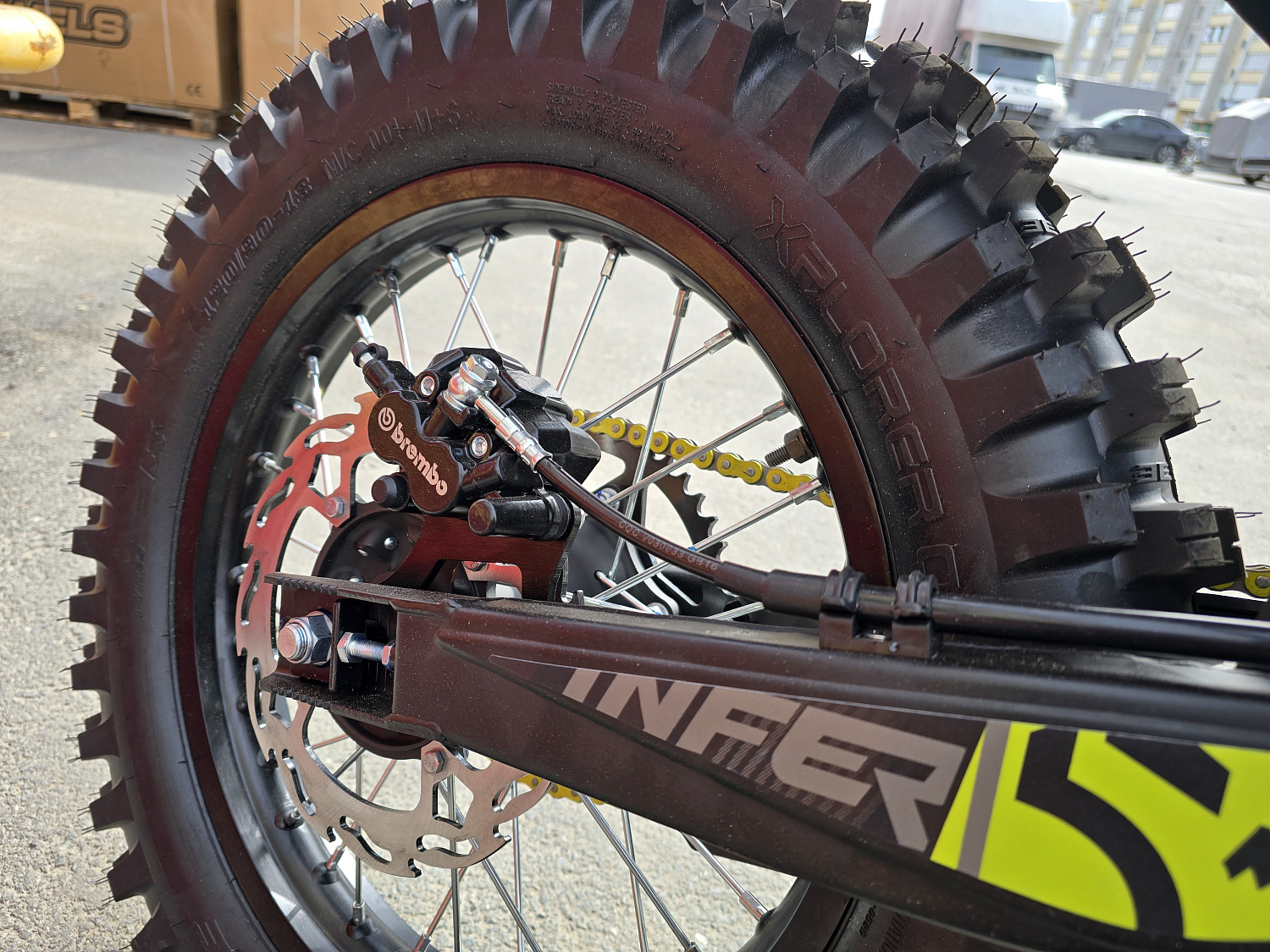 Кроссовый мотоцикл PROMAX INFERNO 380 (4 valves, 5 gears) в Иркутске