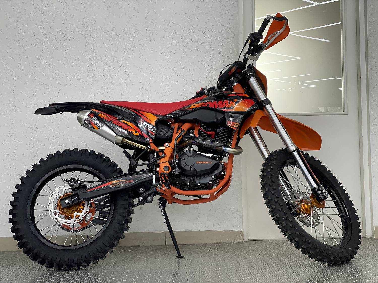 Кроссовый мотоцикл PROMAX INFERNO 380 (4 valves, 5 gears) в Иркутске