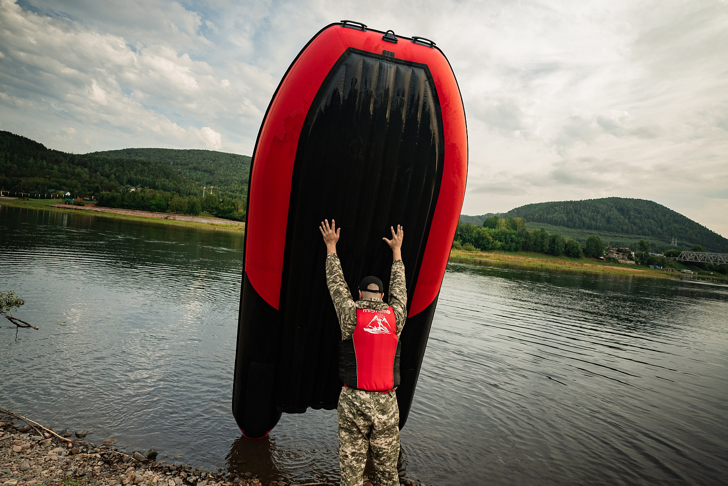 Лодка MISHIMO RIVER FJET PRO 470 под водомет в Иркутске