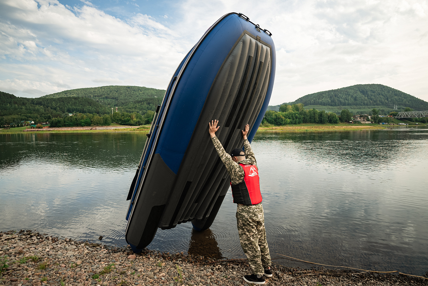 Лодка MISHIMO RIVER FJET PRO 470 под водомет в Иркутске