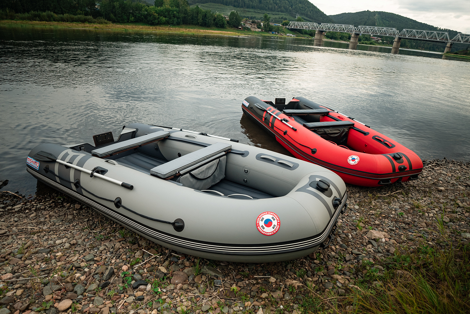 Лодка MISHIMO RIVER JET 390 под водомет в Иркутске