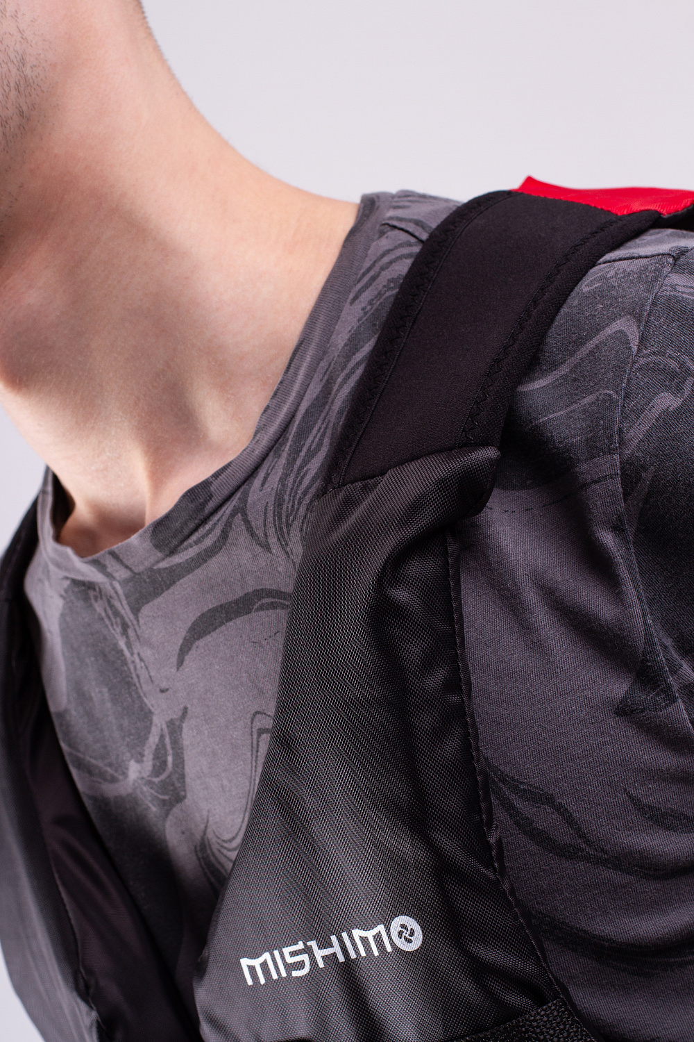 Жилет спасательный MISHIMO PRO Премиум качества Черно-красный в Иркутске